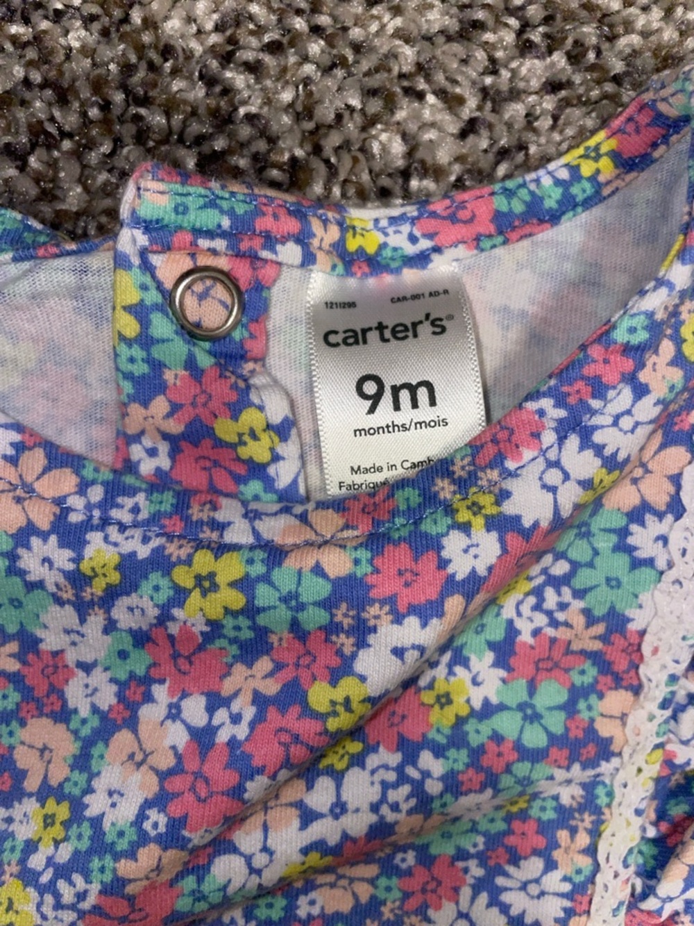 Carter's Baby Girl Rompers Bundle - Picture 3 of 8